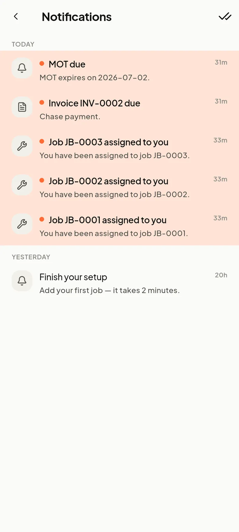 Notifications